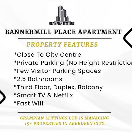 Bannermill Place Apartments - Grampian Lettings Ltd Абердин Экстерьер фото